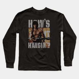 How's It Hangin' ? Long Sleeve T-Shirt